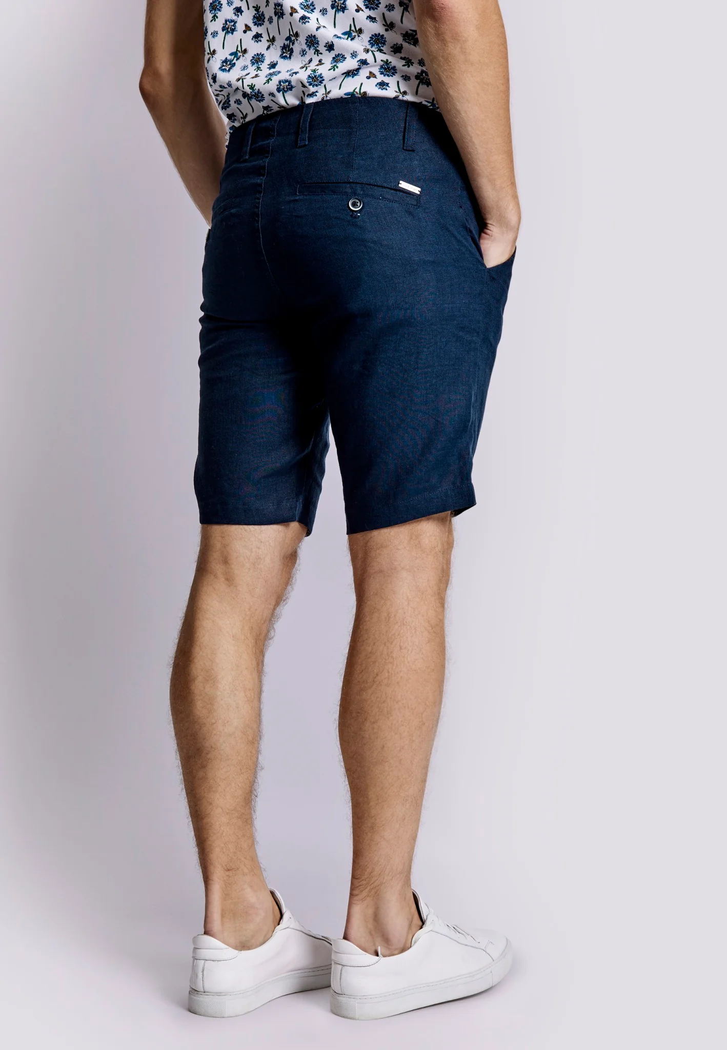 BS Andros Regular Fit Shorts - Navy - Image 5