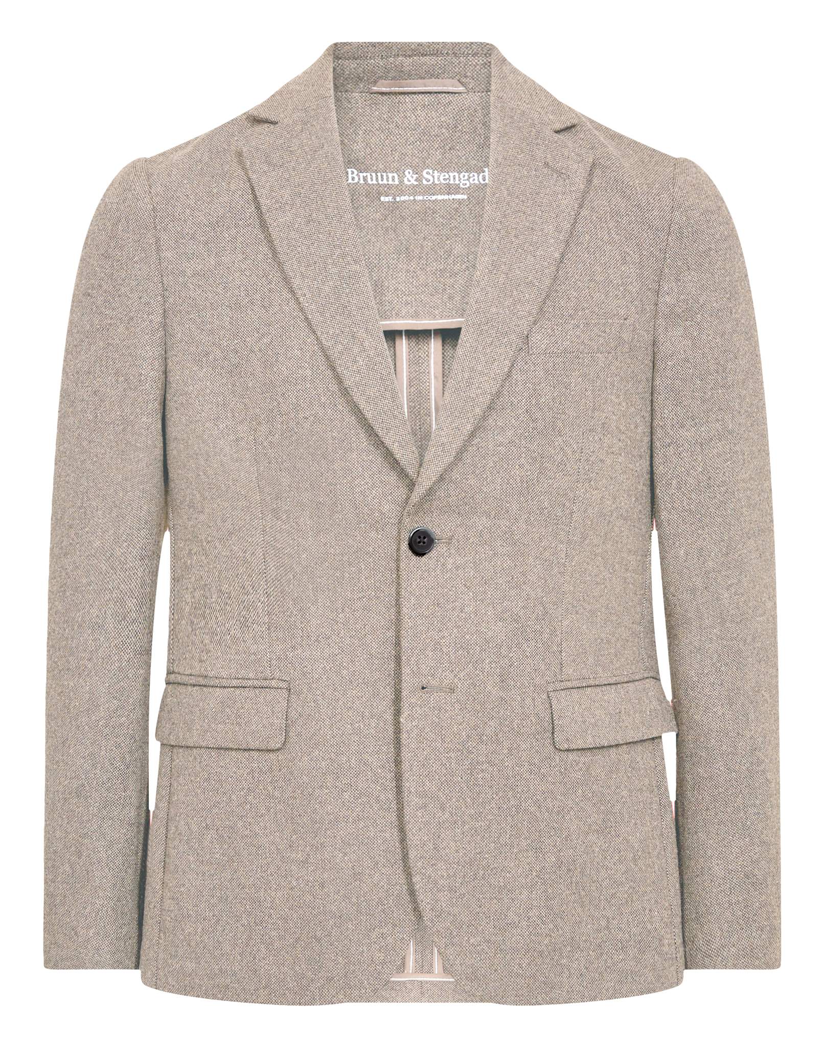 BS Chiavari Classic Fit Blazer - Light Brown - Image 5