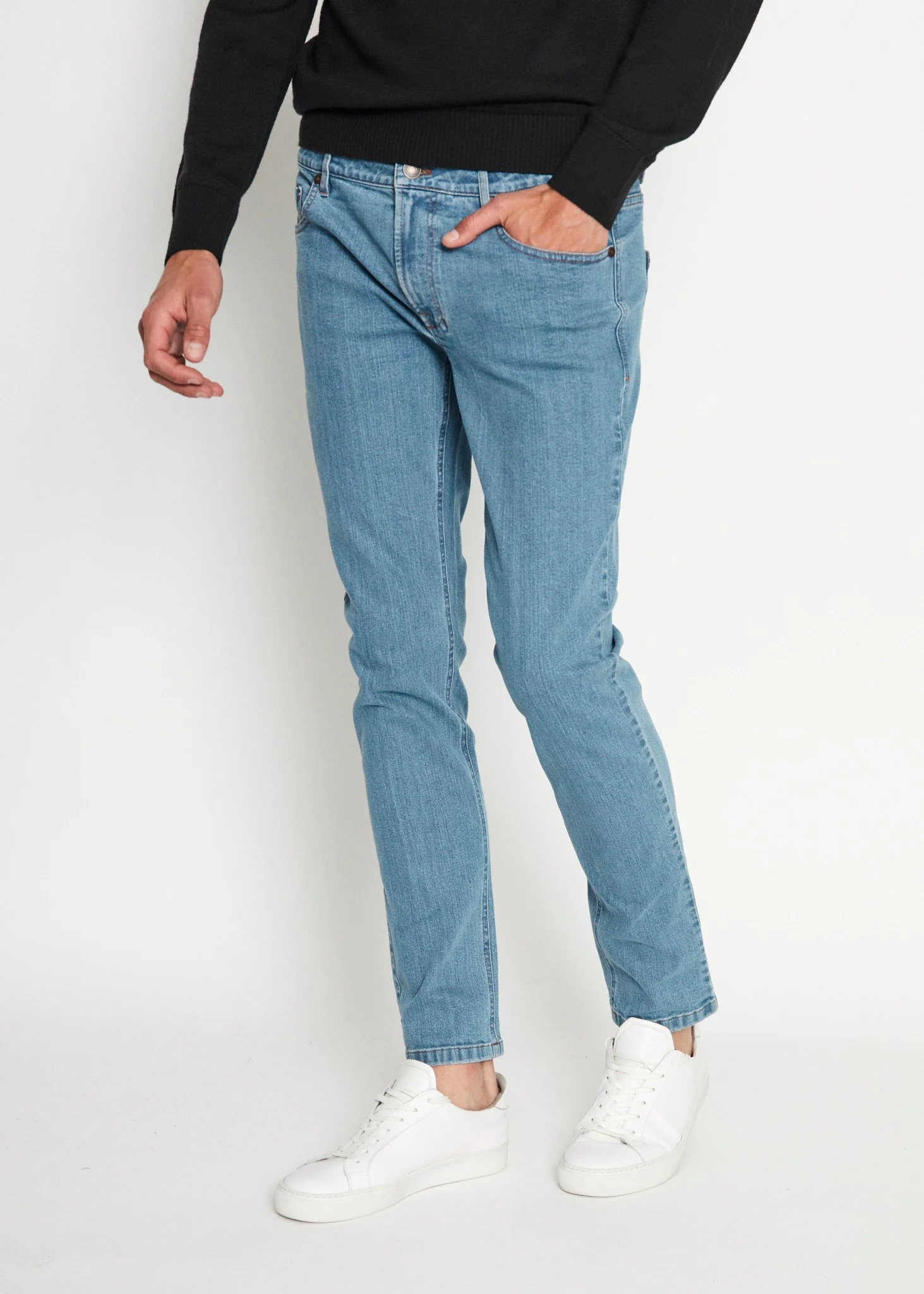 BS Eastwood Slim Fit Jeans - Blue - Image 4