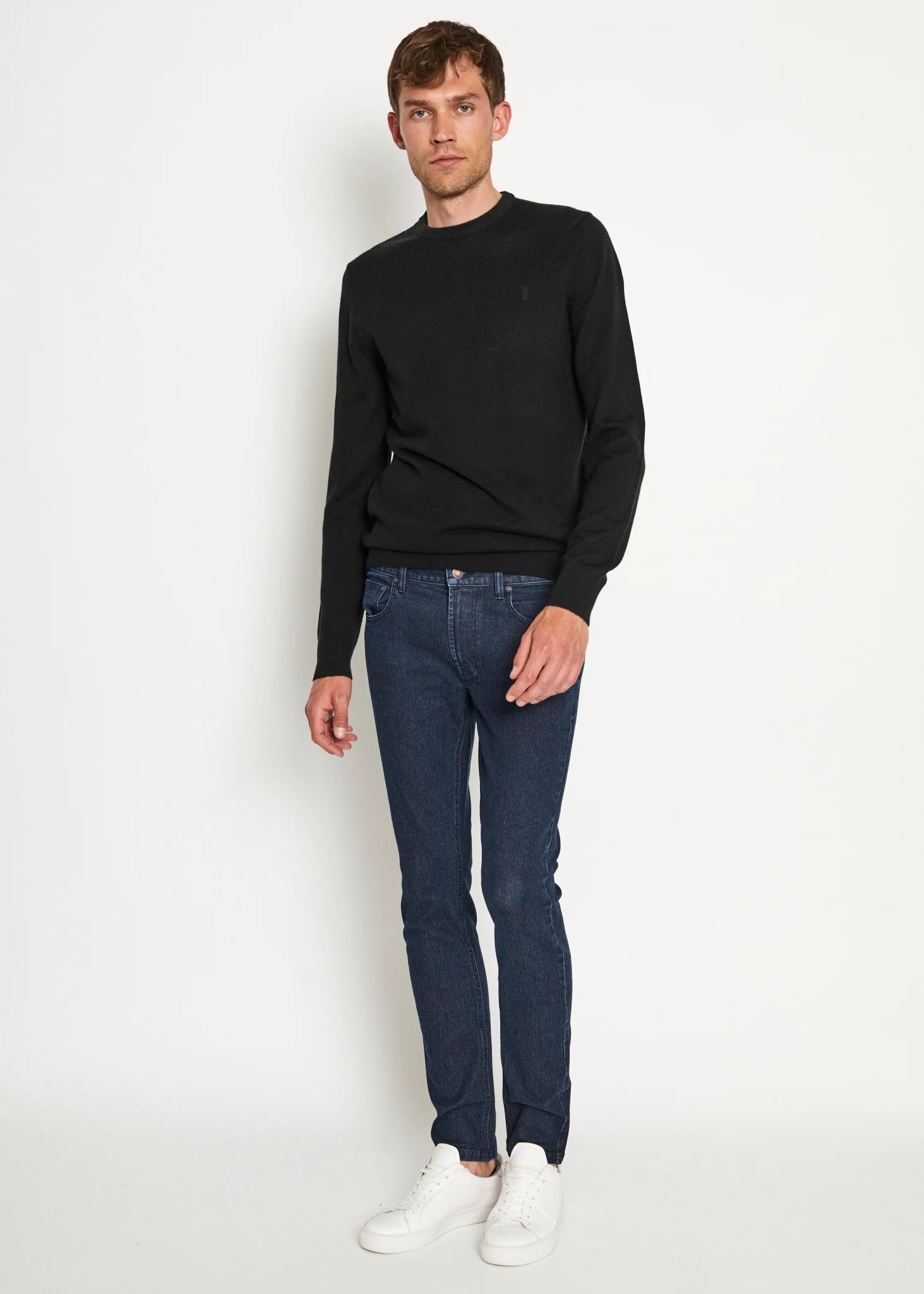 BS Eastwood Slim Fit Jeans - Dark Blue - Image 3