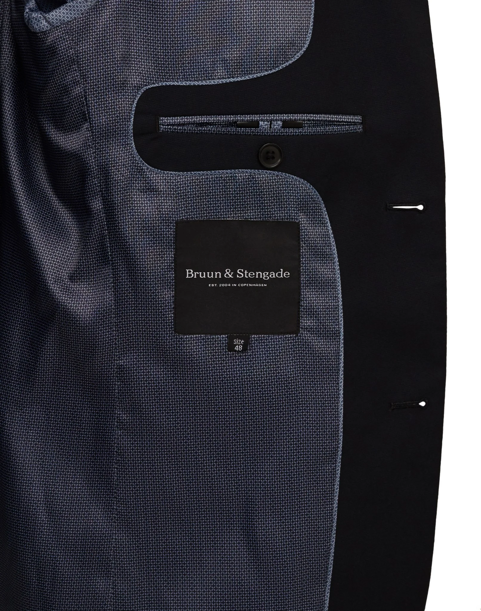 BS Hardmann Slim Fit Blazer - Black - Image 3