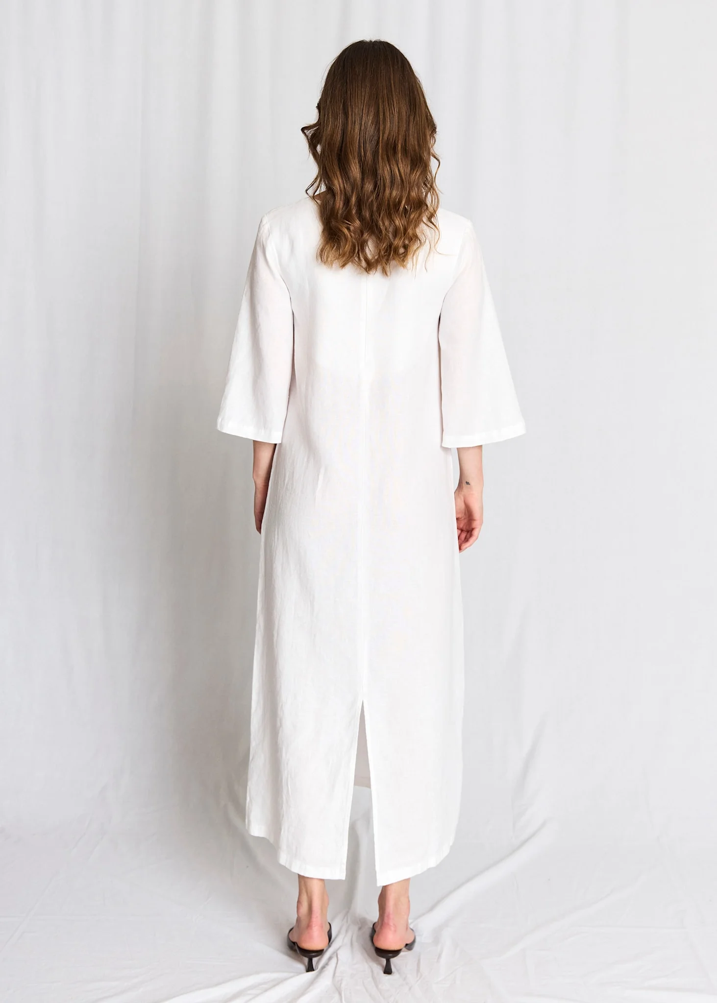 BS Kairah Regular Fit Dress  - White - Image 4