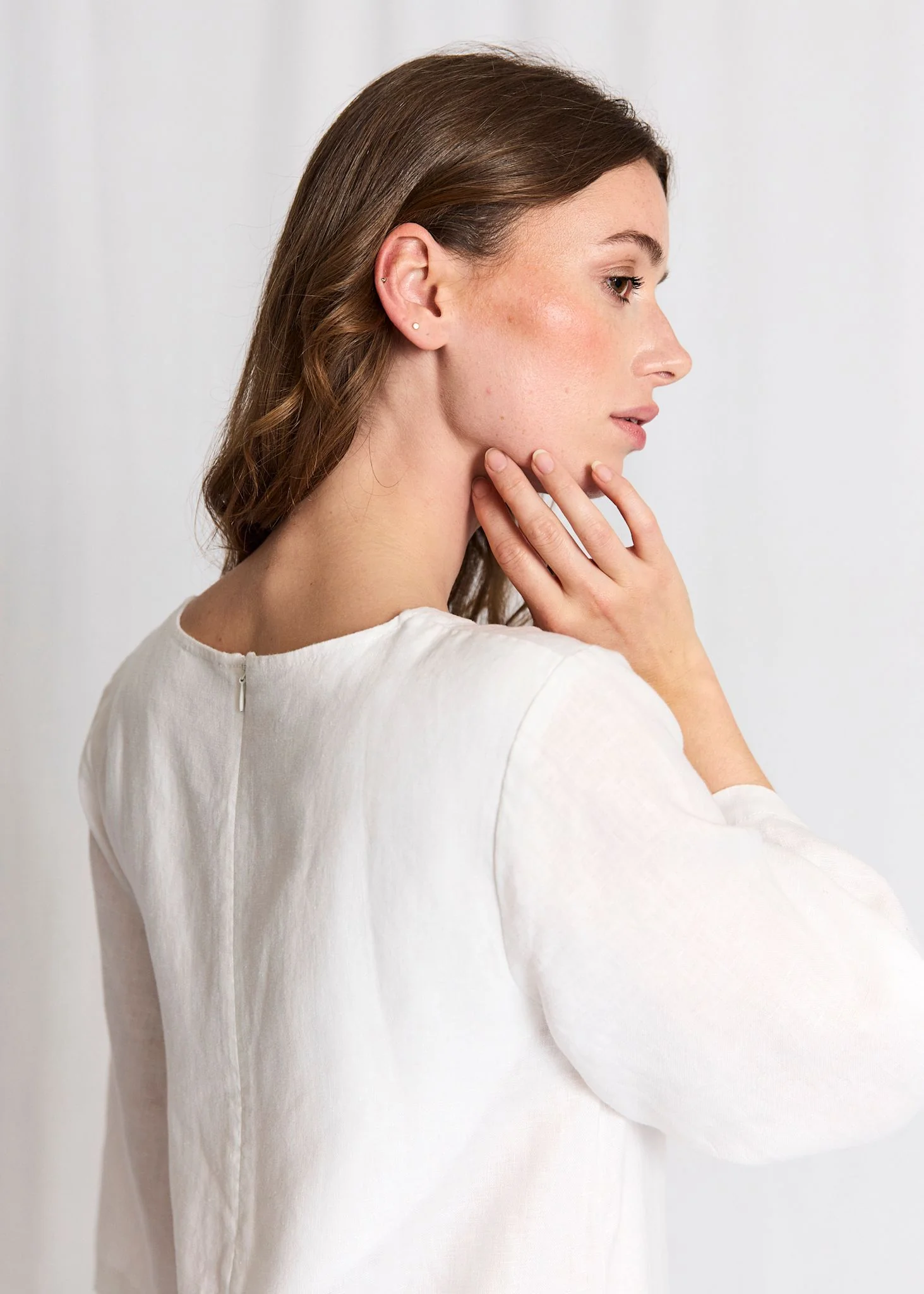 BS Kairah Regular Fit Dress  - White - Image 5