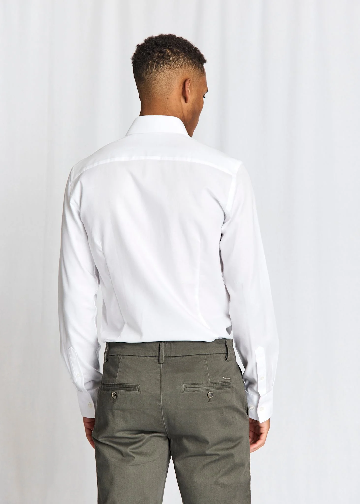 BS Kohlbacher Modern Fit Shirt - White - Image 3