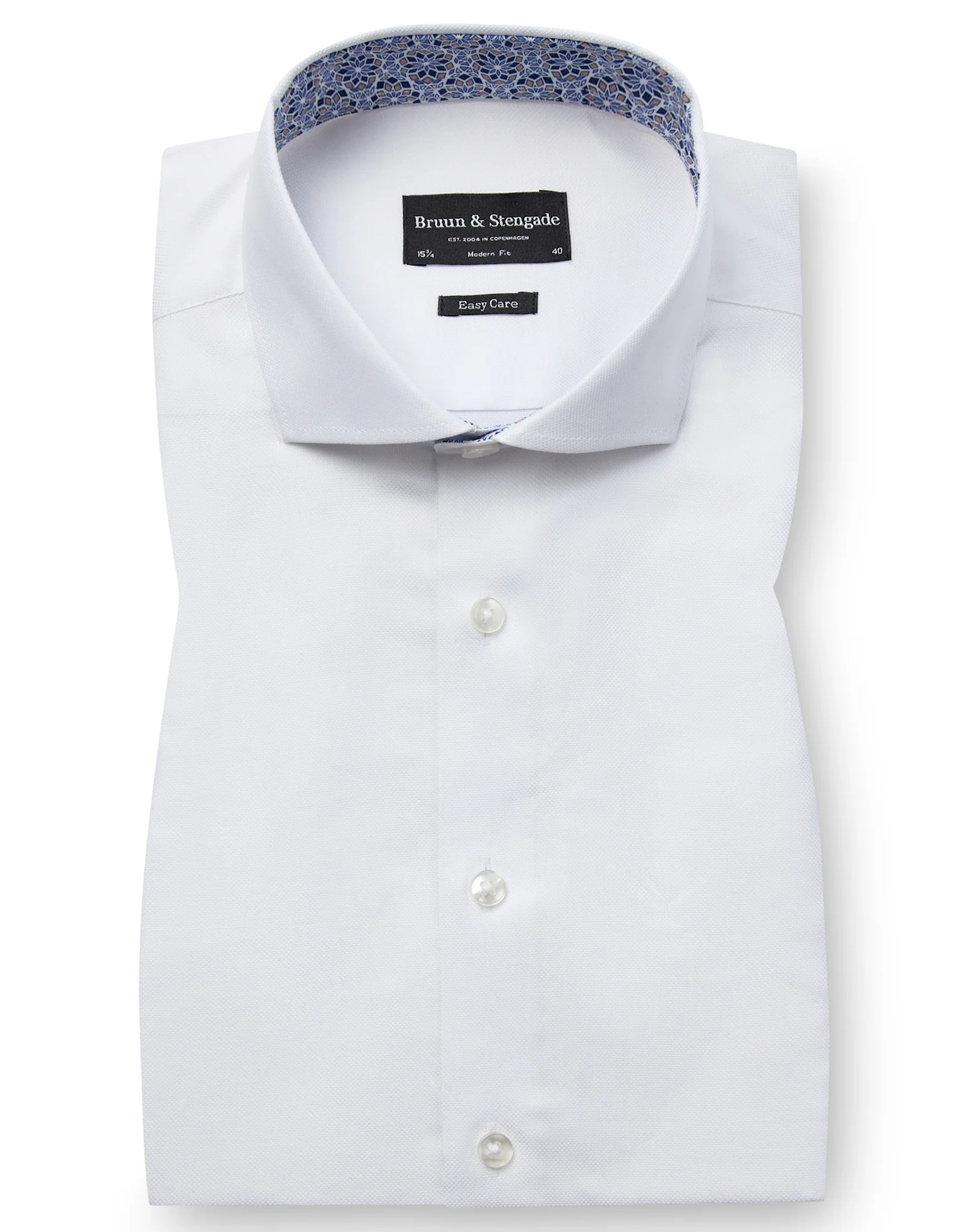 BS Kohlbacher Modern Fit Shirt - White - Image 5