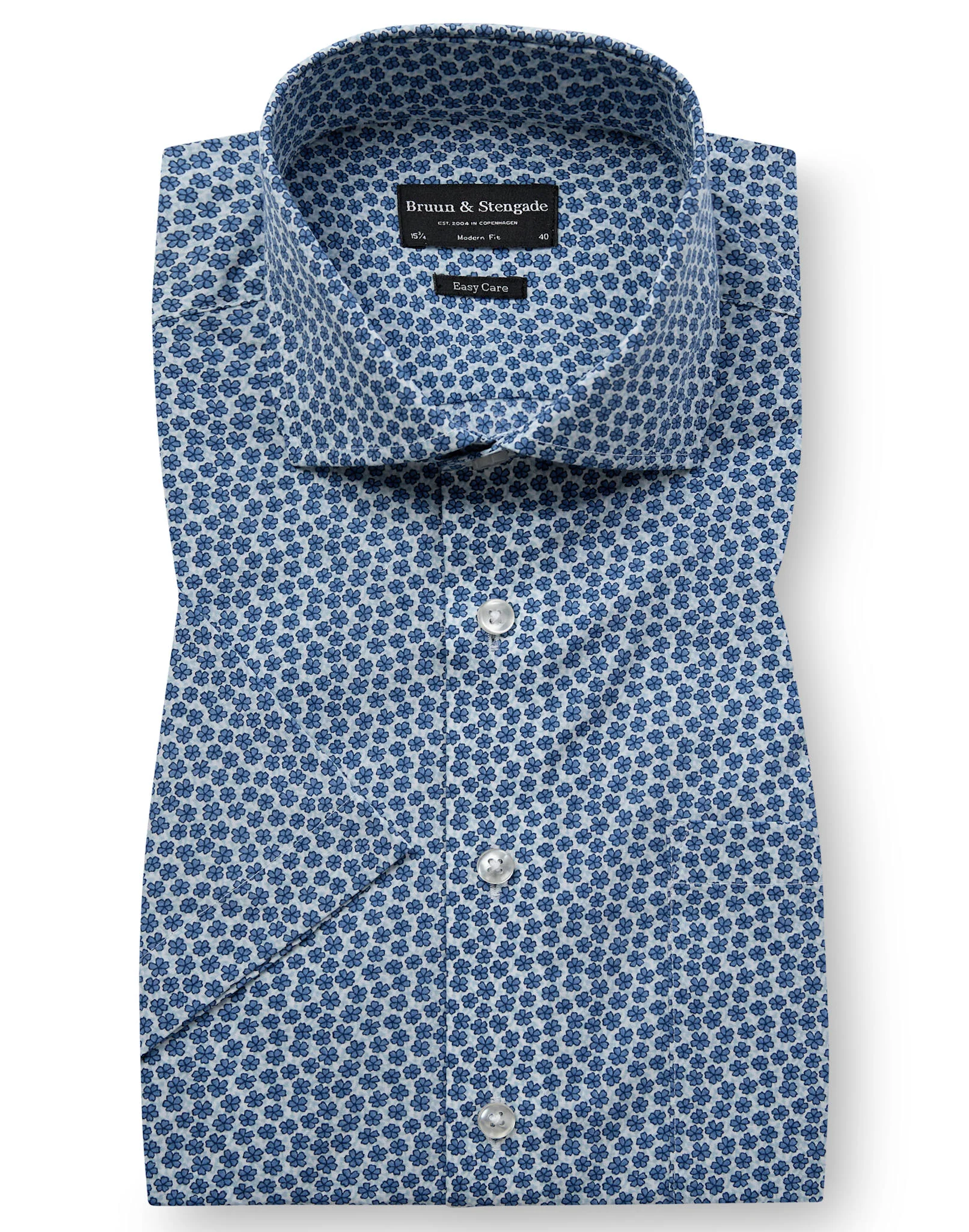 BS Ludovic Modern Fit Shirt - Blue - Image 5