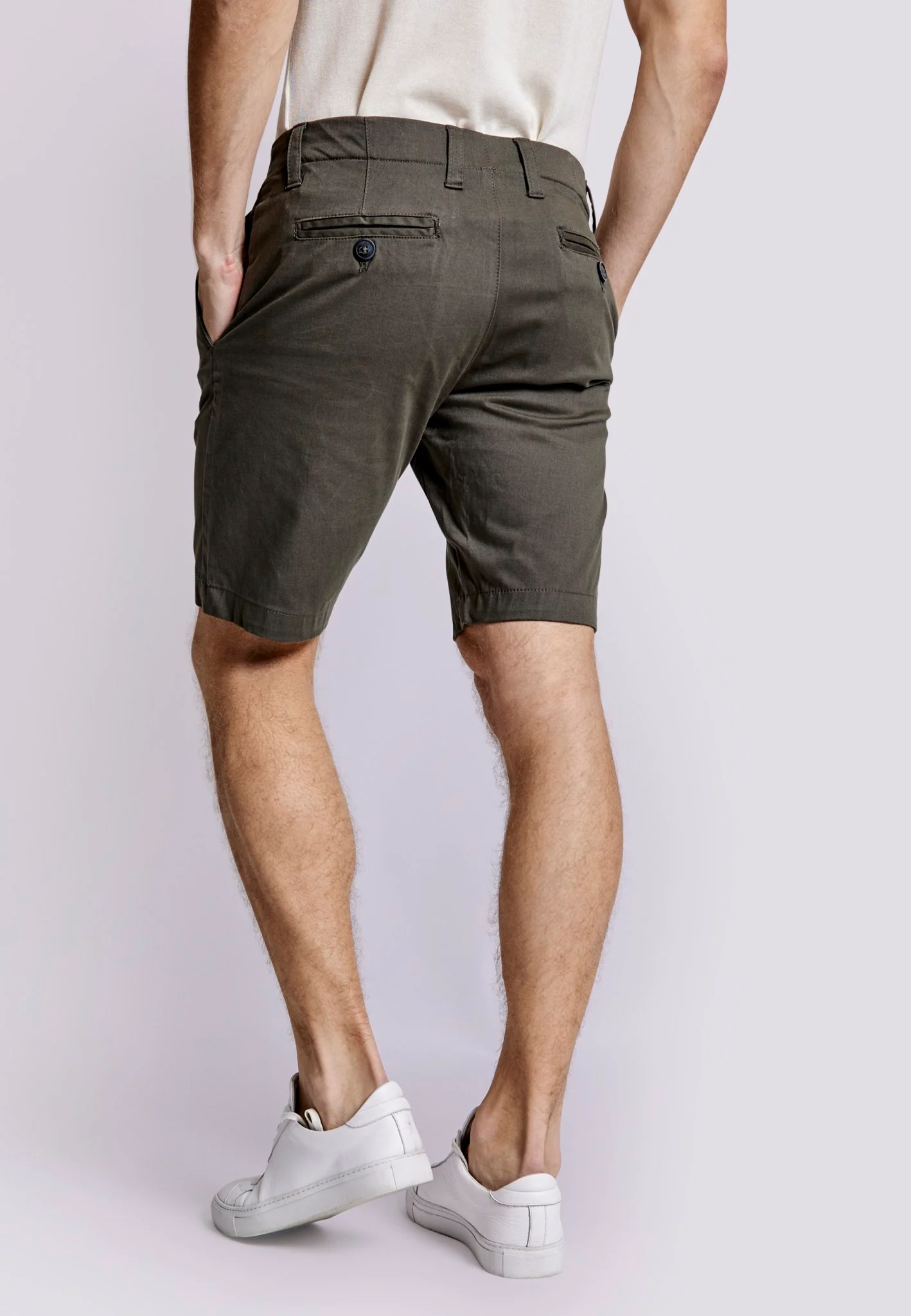 BS Massimo Regular Fit Shorts - Army - Image 5