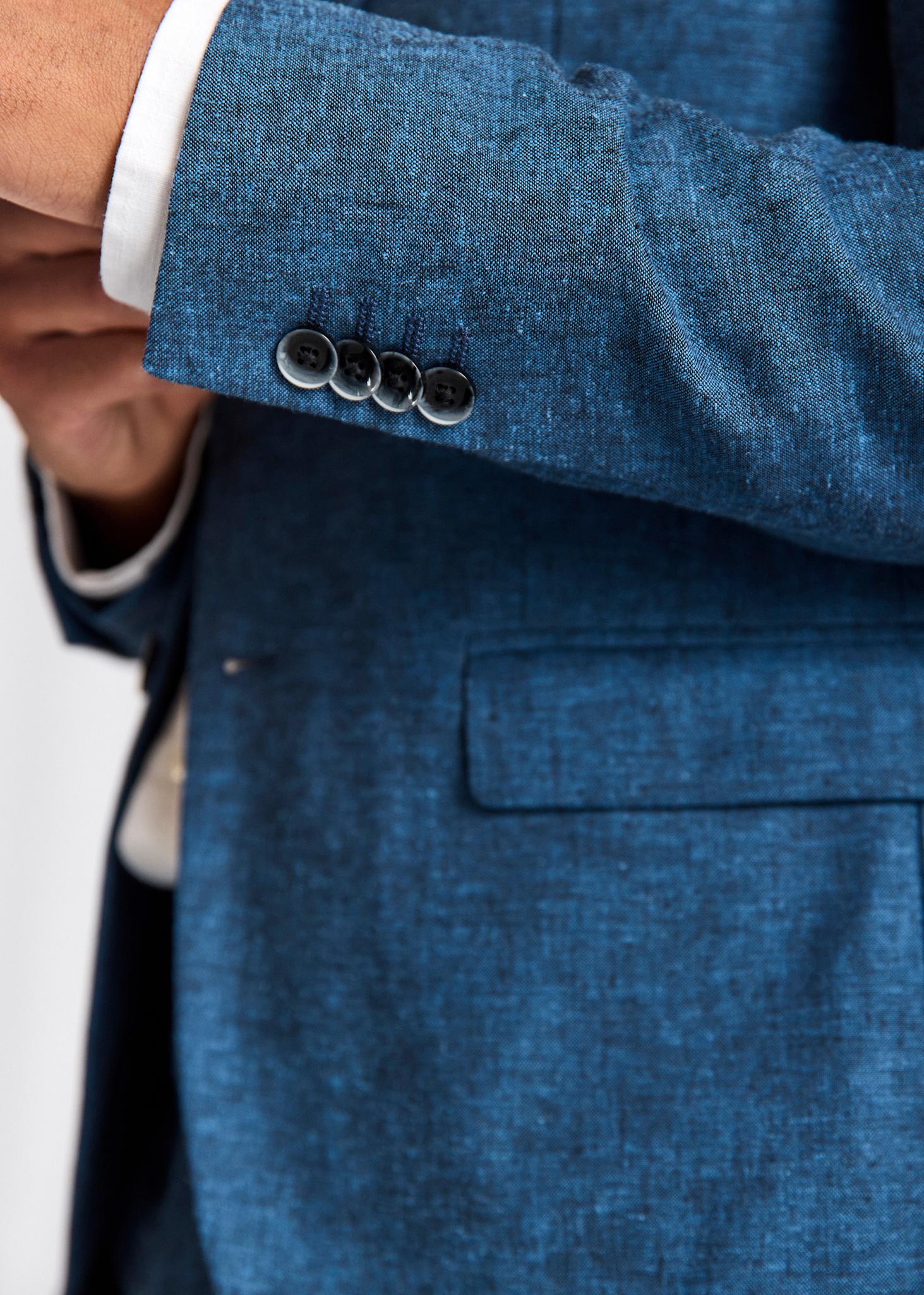 BS Sasso Classic Fit Blazer - Blue - Image 3